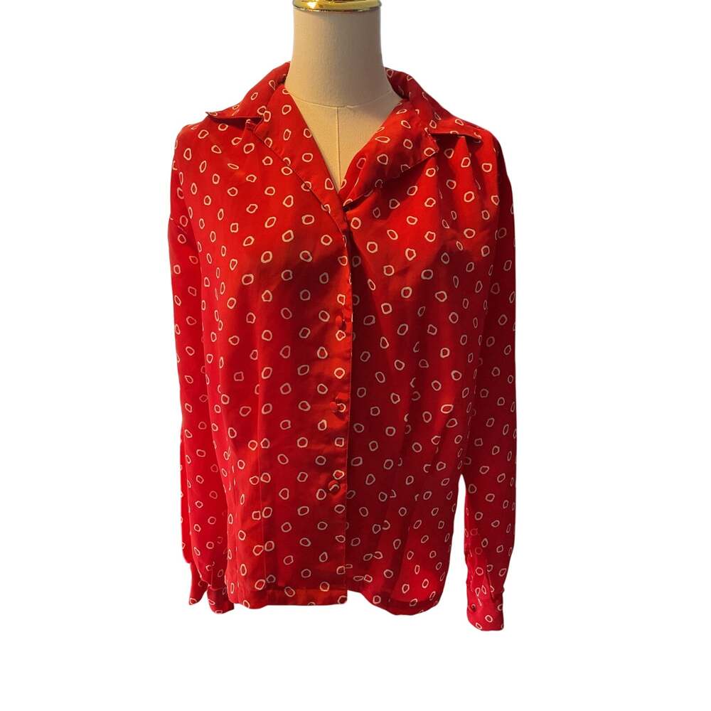 Oscar de la Renta Expressions Vintage Women's Blouse. Size 10